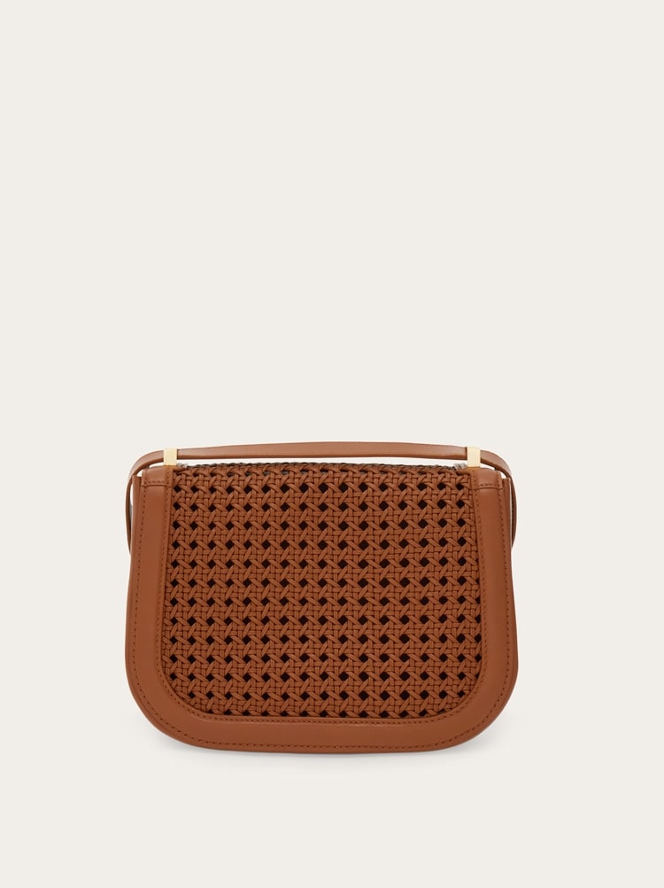 Sac à bandoulière North-South Double Gancini (XS) Gallery image 5