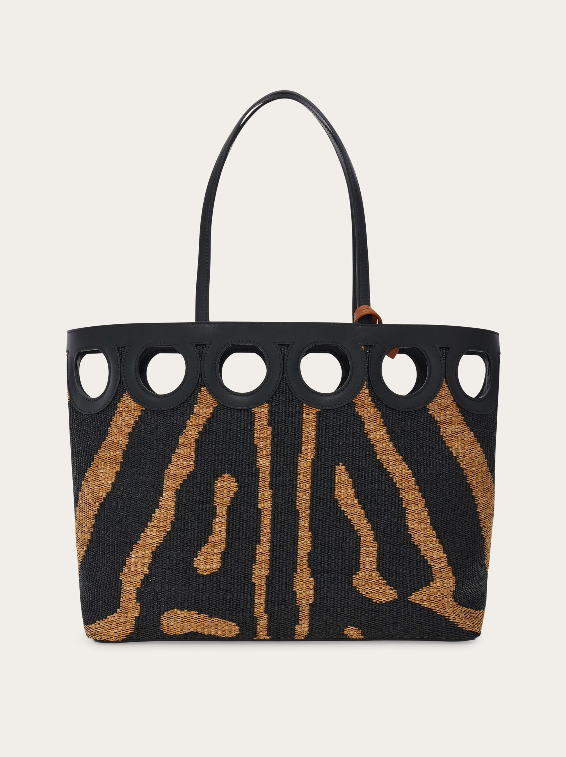 Gancini outline tote bag (L) - Women | Ferragamo