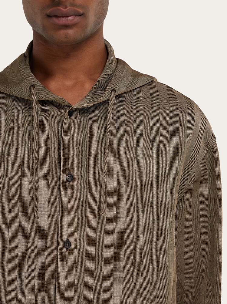 Hooded lightweight blouson Gallery image 4