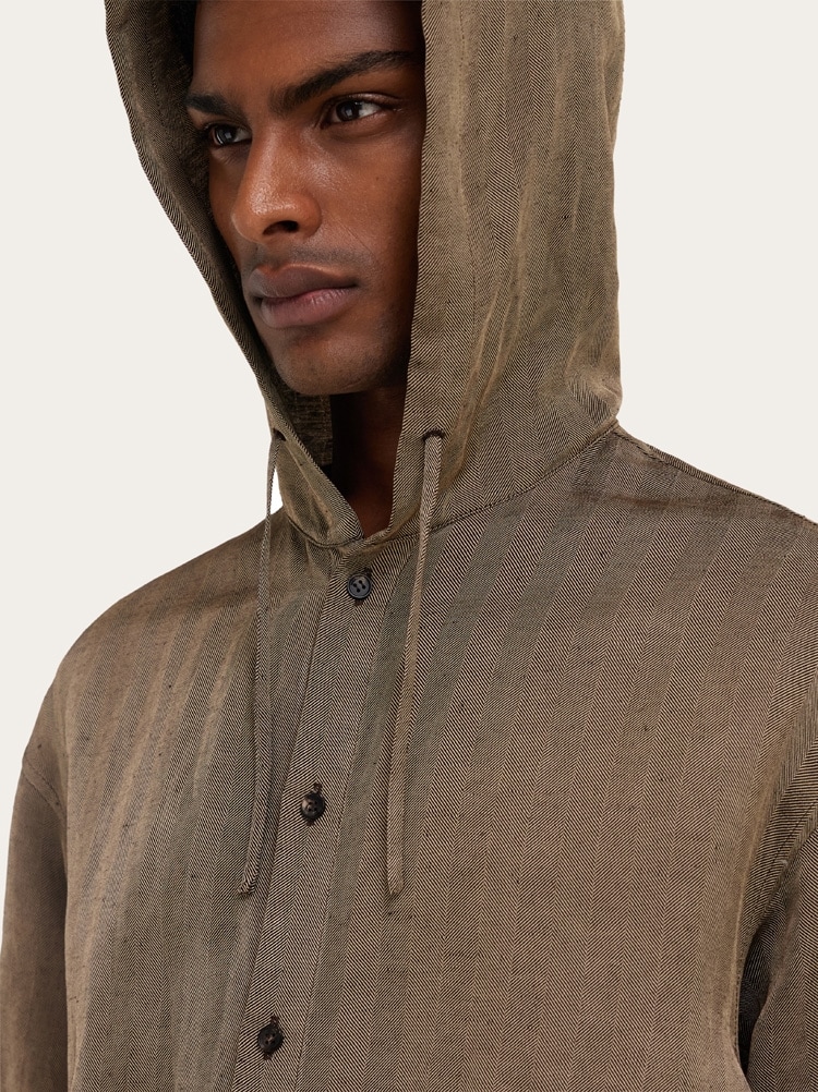 Hooded lightweight blouson Gallery image 6