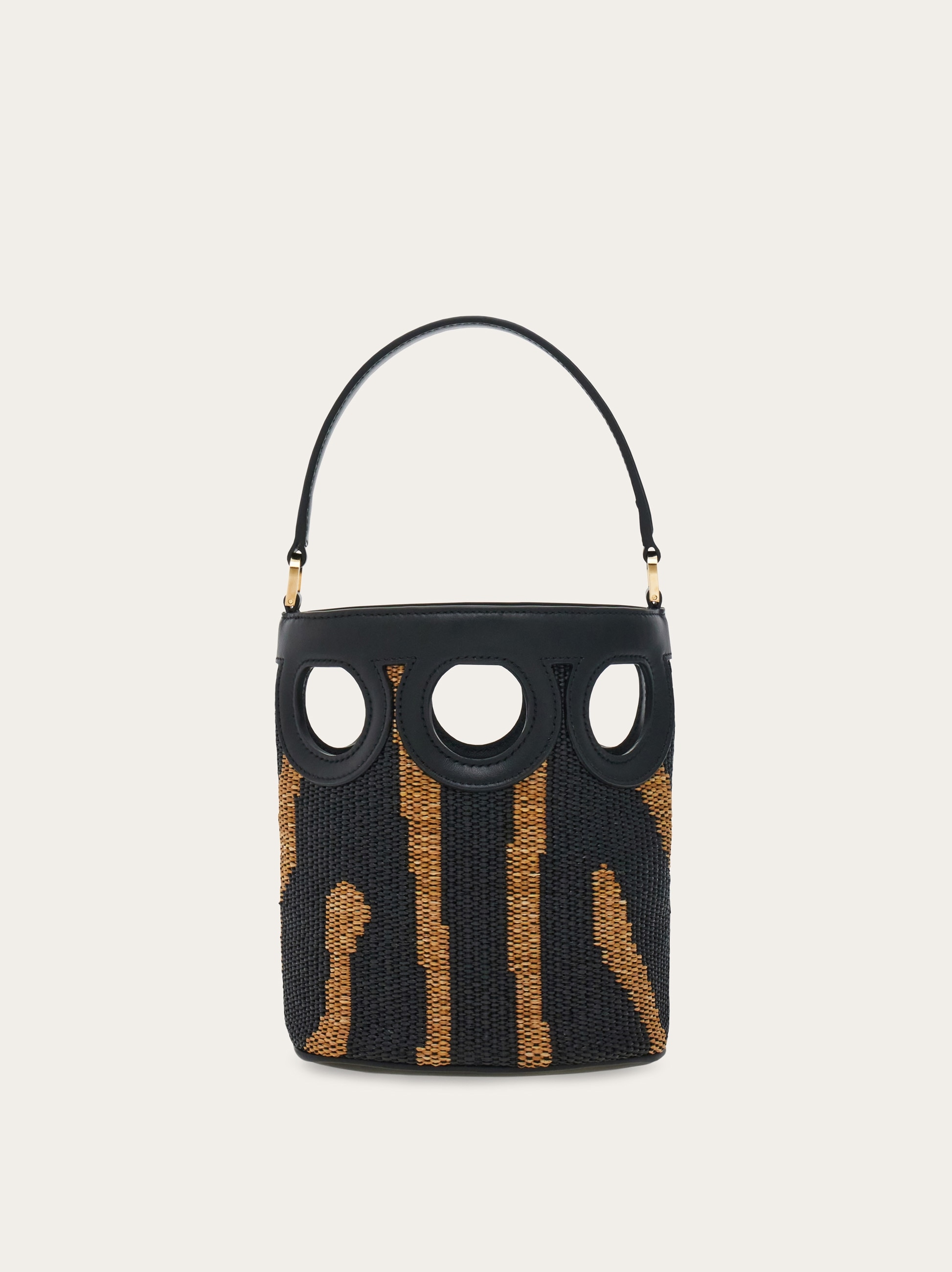 Gancini outline bucket bag (XS) - Women | Ferragamo