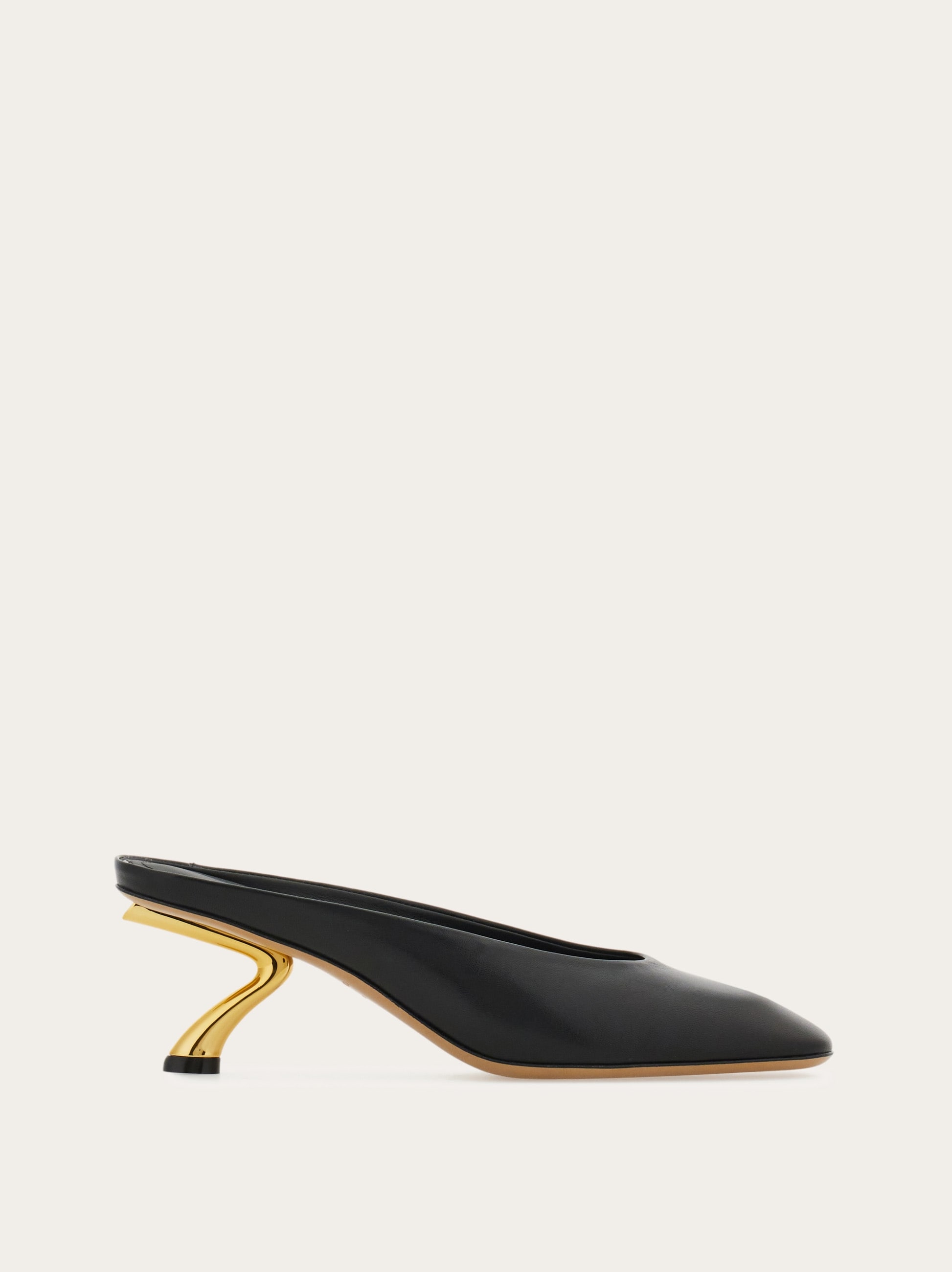 S-shaped heel mule - Women | Ferragamo