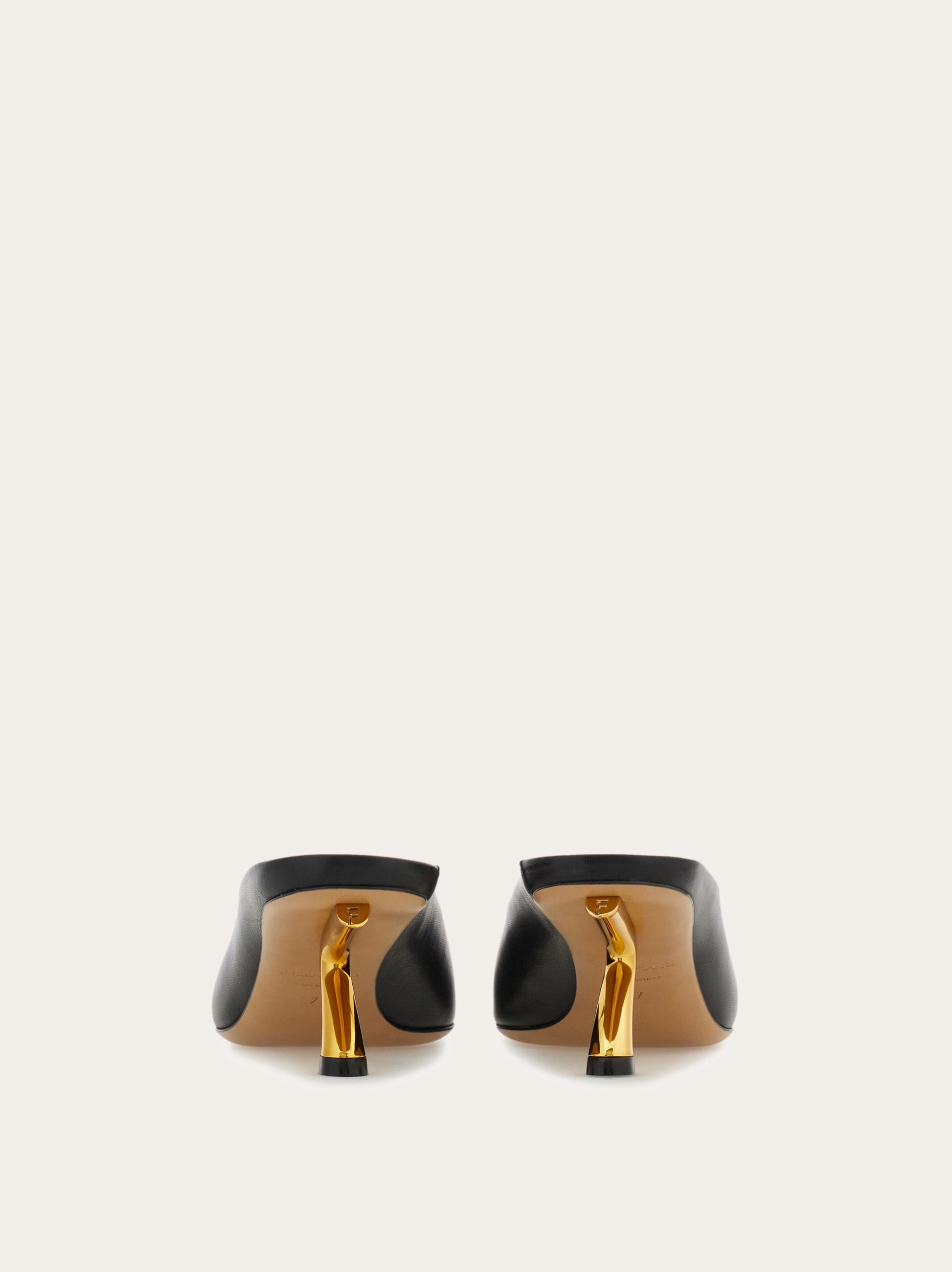 S-shaped heel mule - Women | Ferragamo S-shaped heel mule - Women | Ferragamo