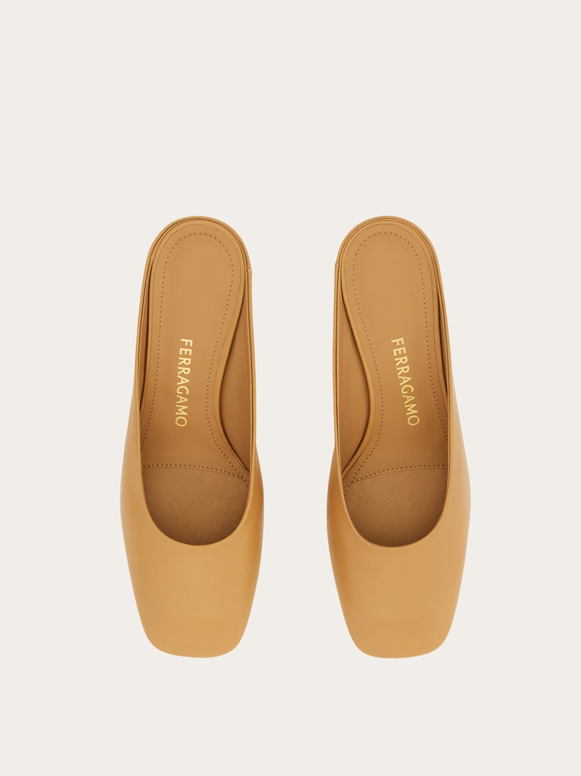 S-shaped heel mule - Women | Ferragamo S-shaped heel mule - Women | Ferragamo