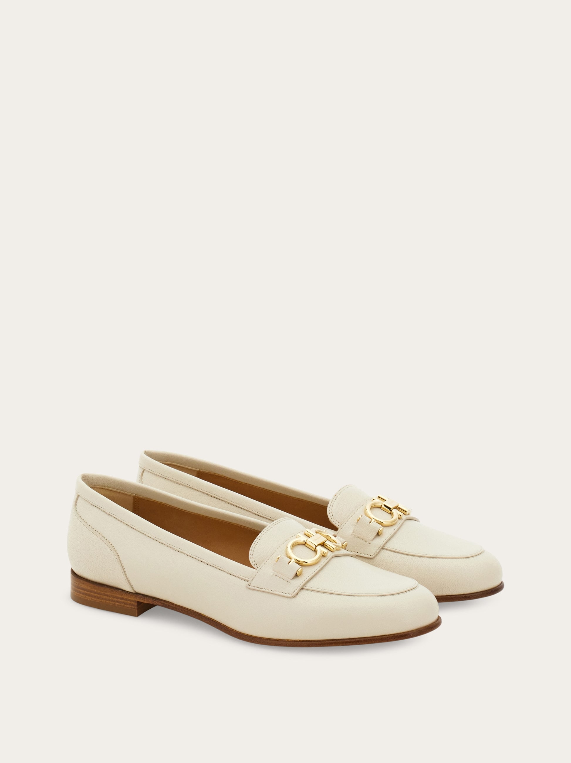 Gancini ornament moccasin - Women | Ferragamo