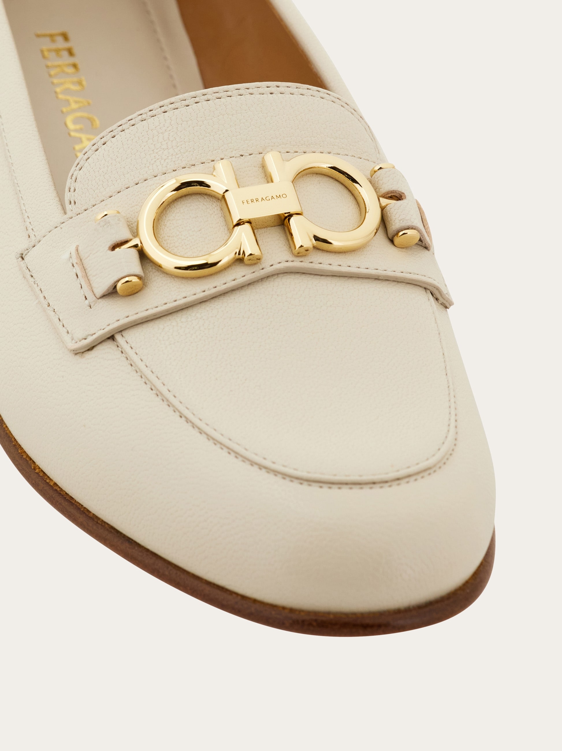 Gancini ornament moccasin - Women | Ferragamo