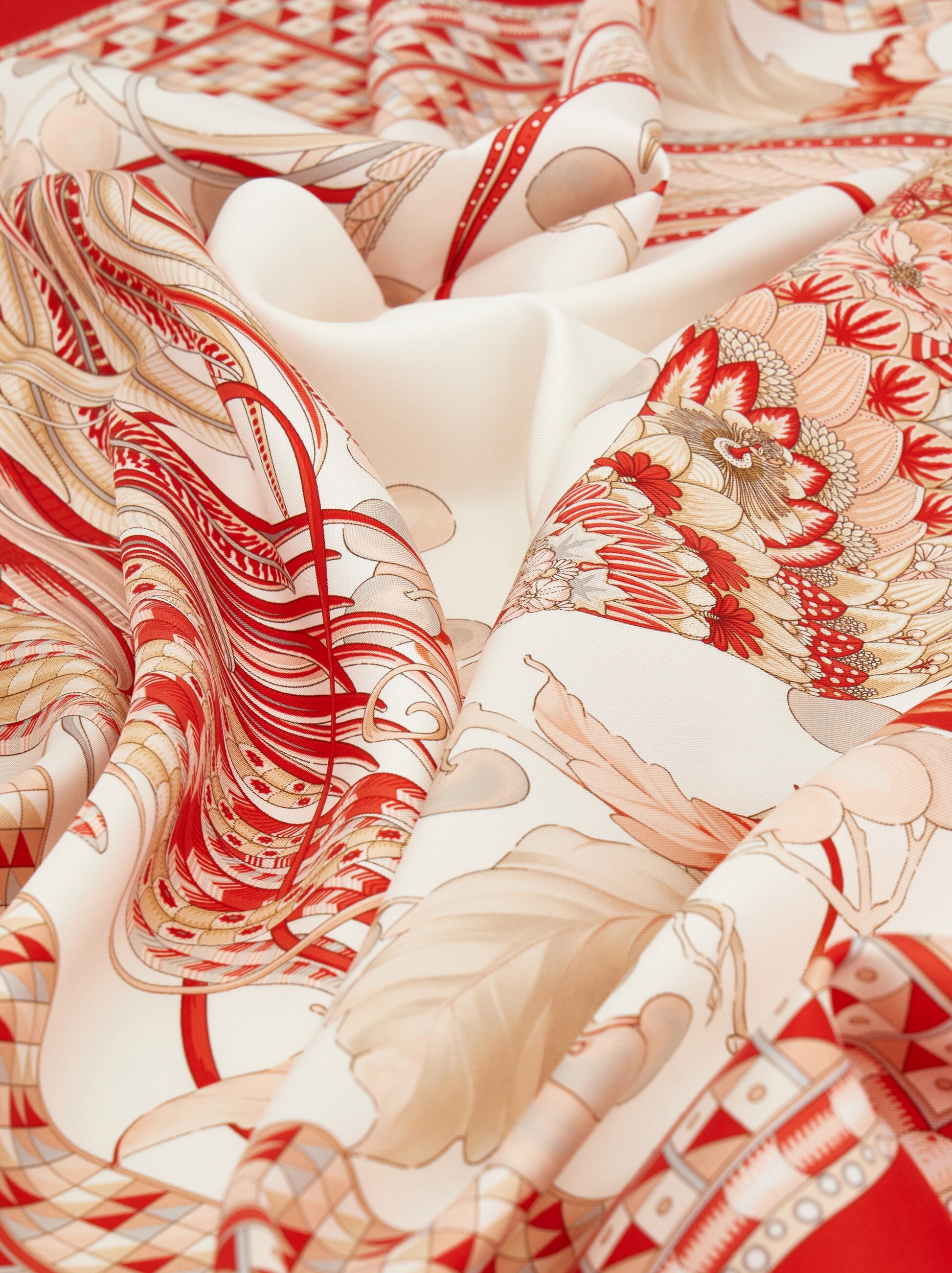 Animals print silk scarf - Women | Ferragamo