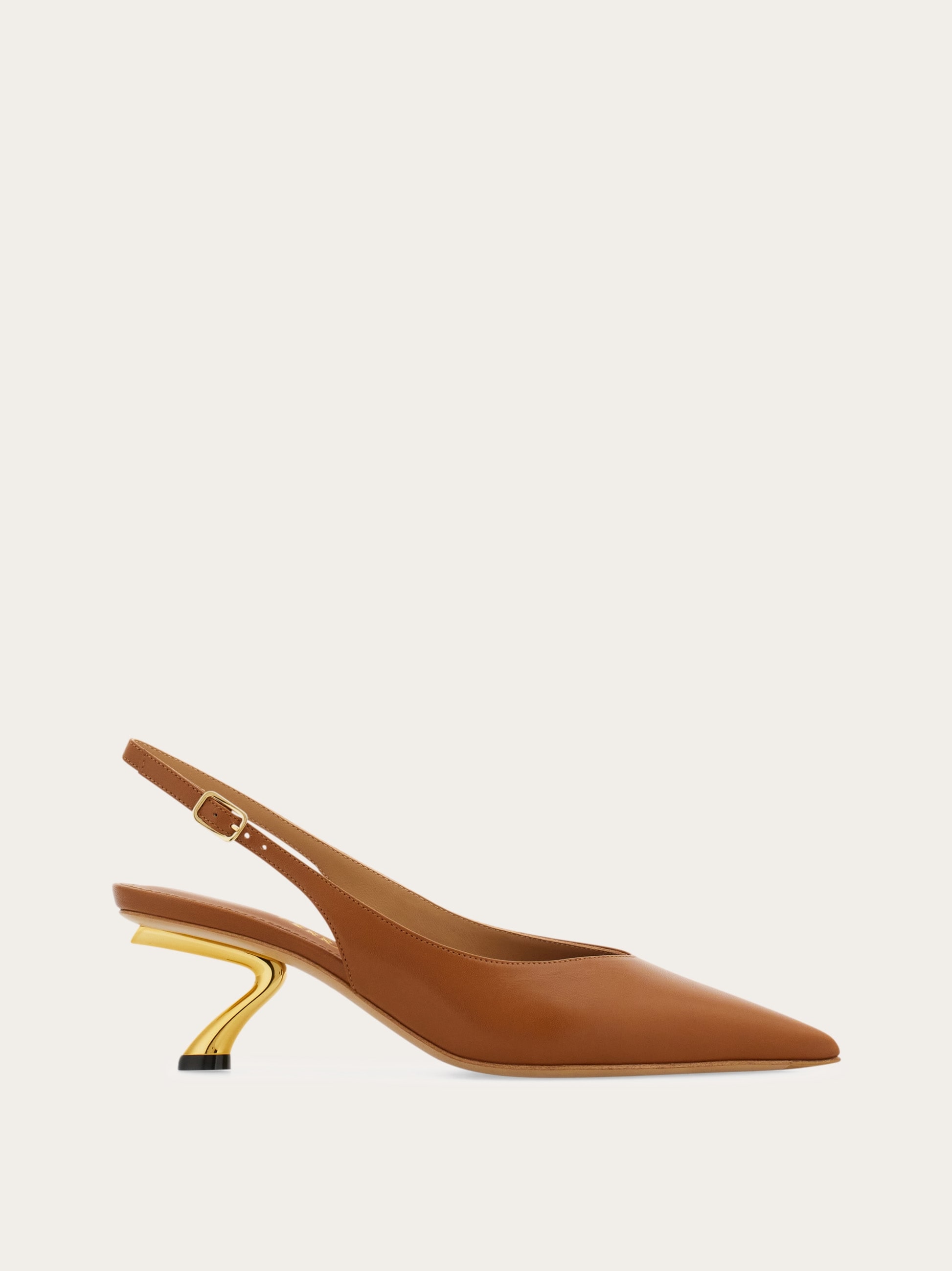 S-shaped heel slingback - Women | Ferragamo