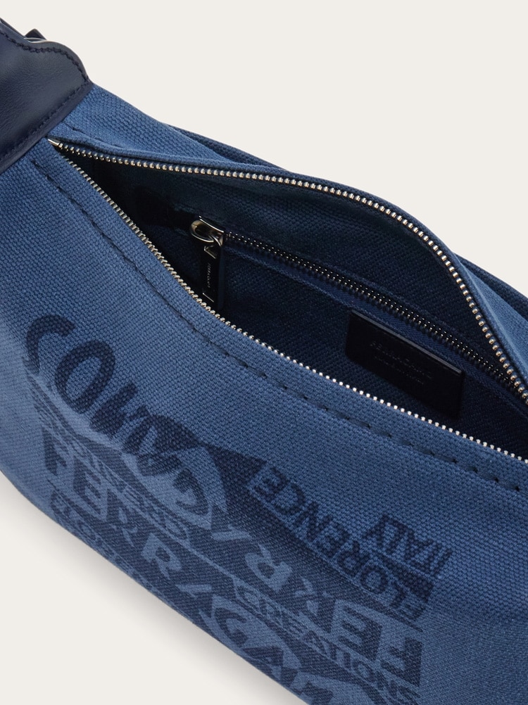 Shoulder bag with logo Gallery image 5