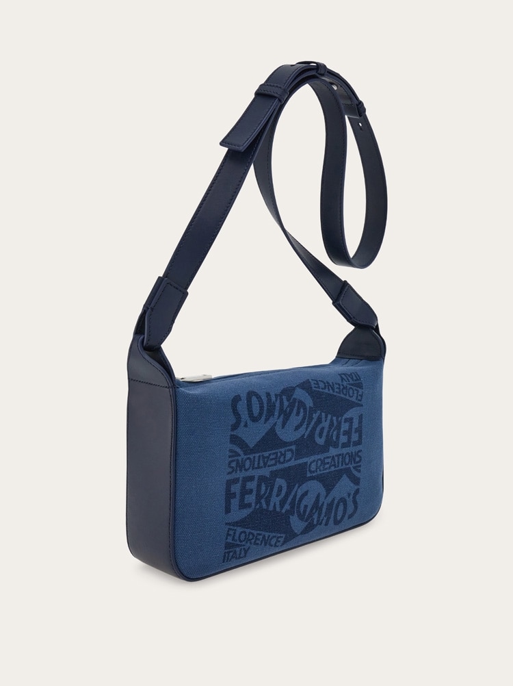 Shoulder bag with logo Gallery image 6