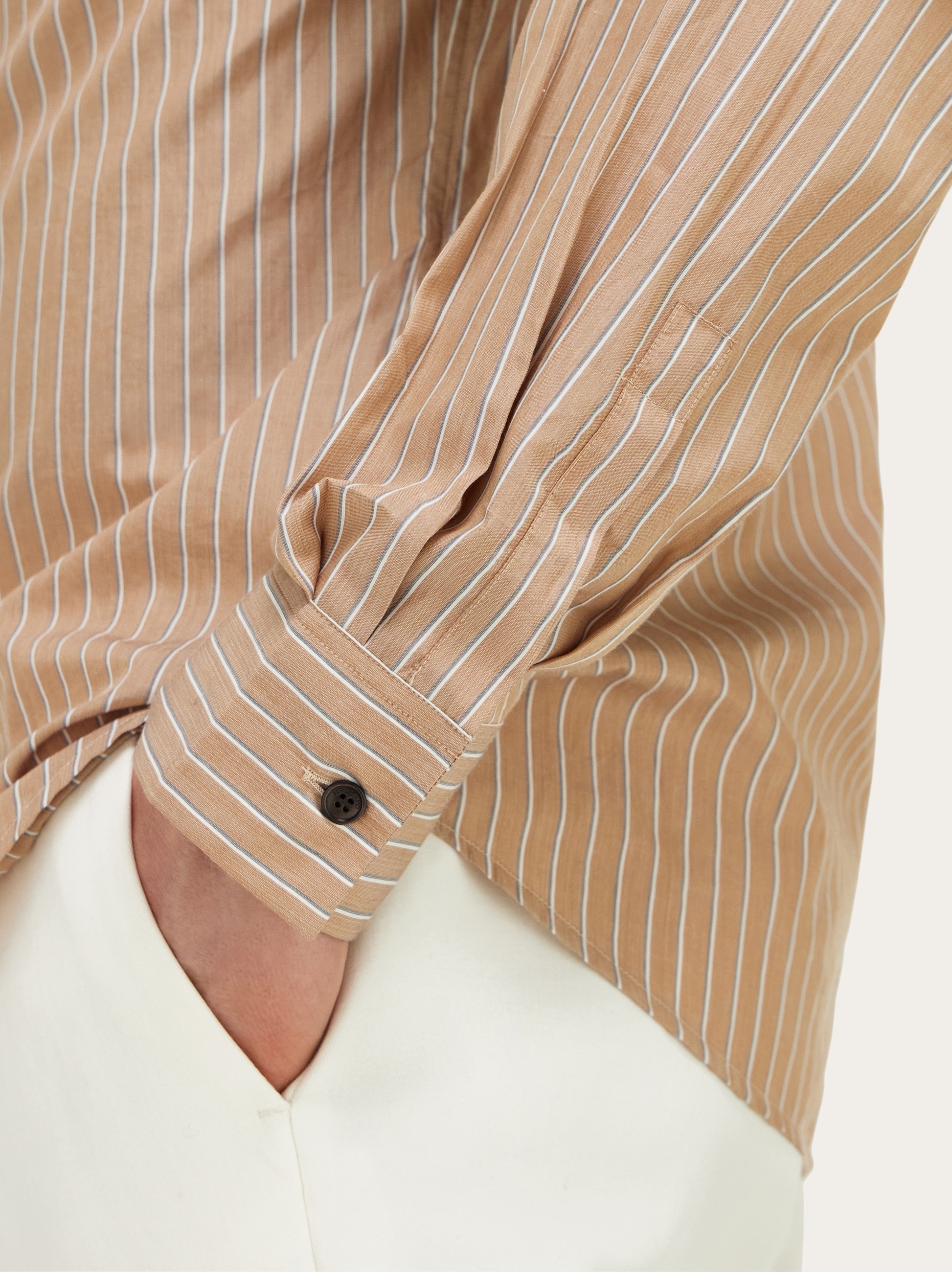 Salvatore Ferragamo ストライプ長袖シャツ Long sleeve shirt - Men | Ferragamo