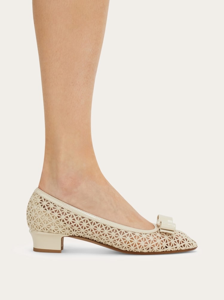 Escarpin décolleté nœud Vara Gallery image 4