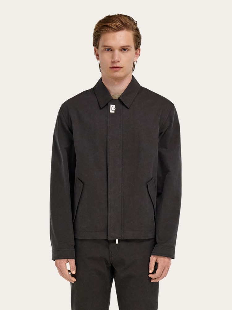 Washed canvas blouson Gallery image 2