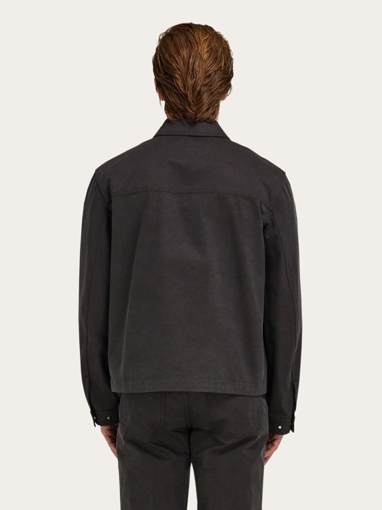 Washed canvas blouson Gallery image 3