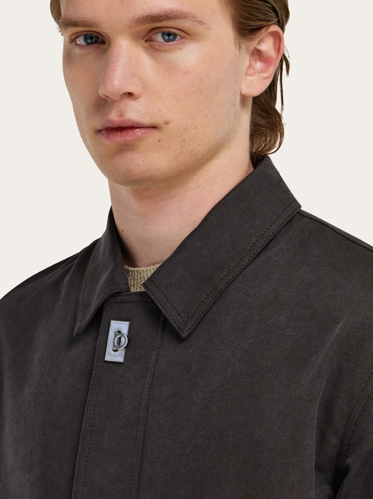 Washed canvas blouson Gallery image 4