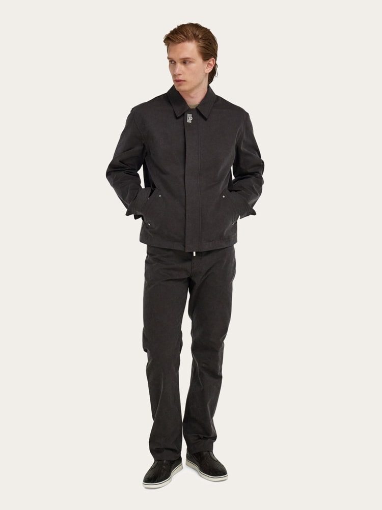 Washed canvas blouson Gallery image 6