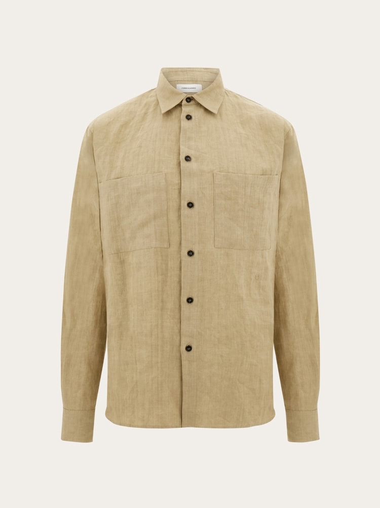 Chemise en pur lin Gallery image 1