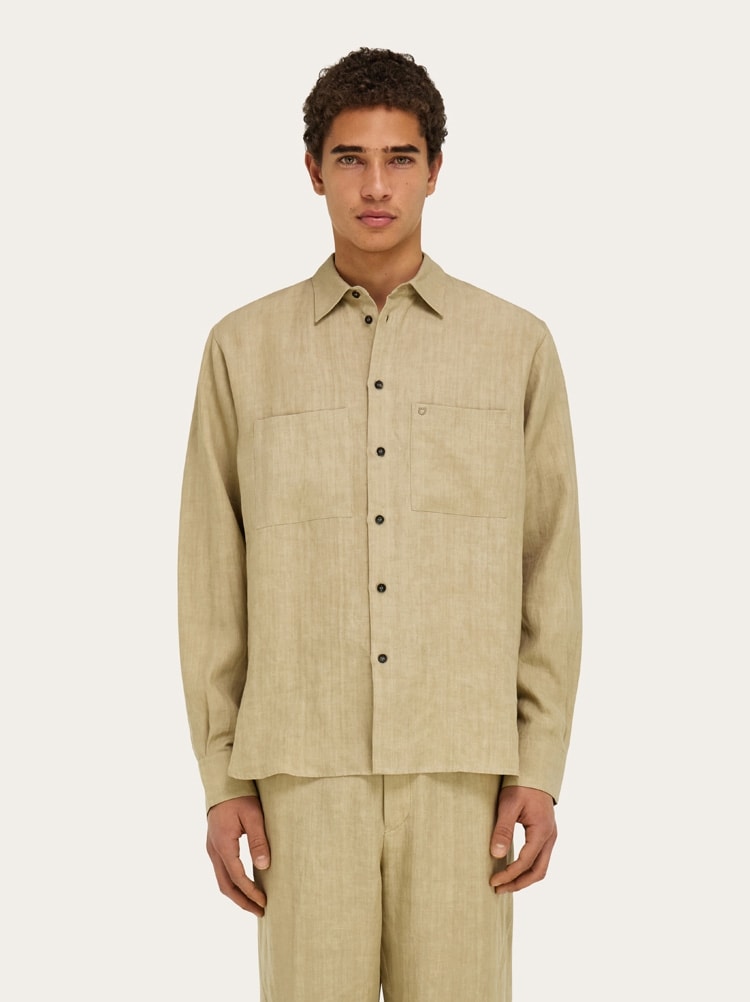 Pure linen shirt Gallery image 2