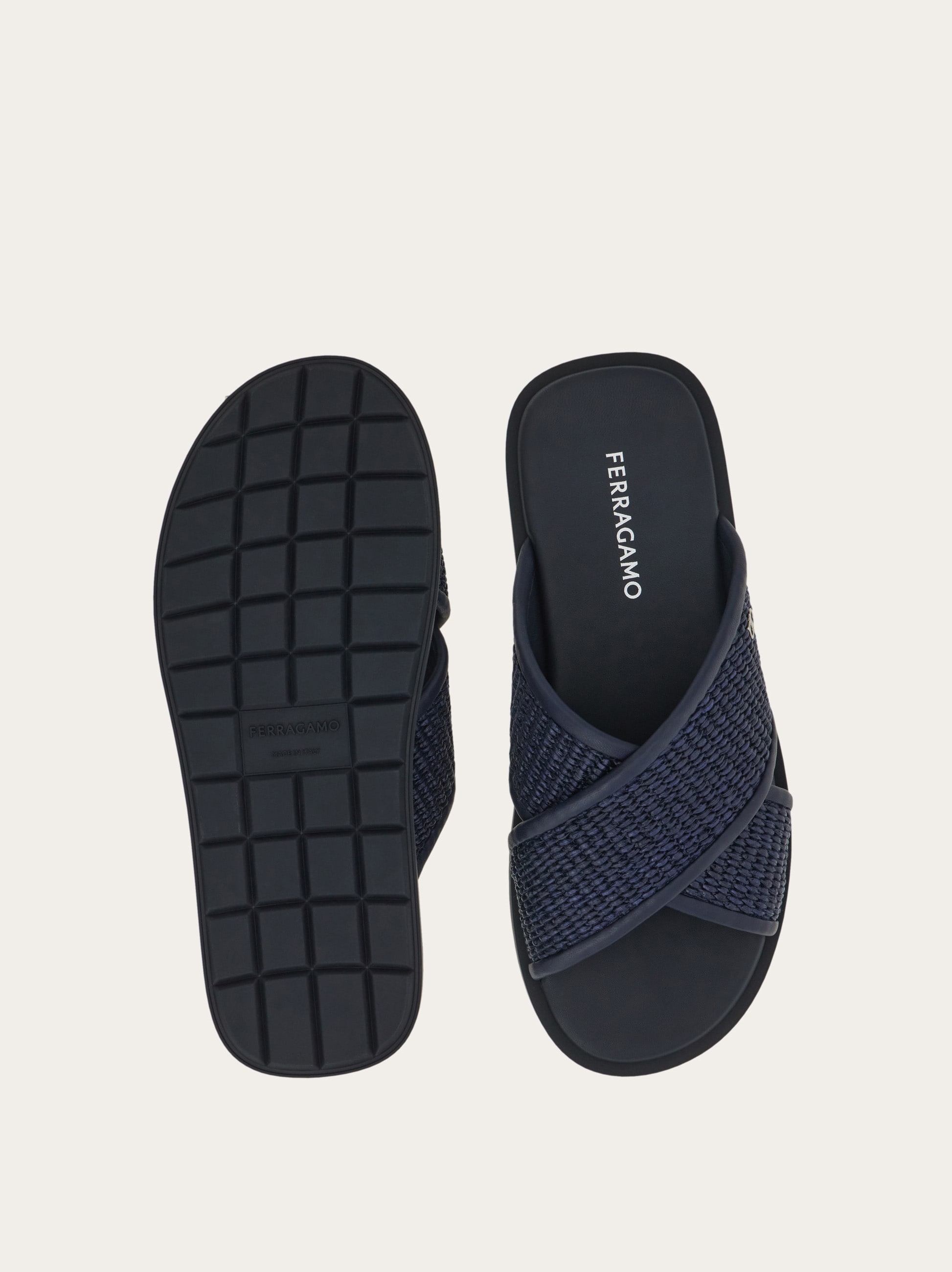 Ferregamo men’s sandals Ferragamo Monogram sandal - Men | Ferragamo main image 4