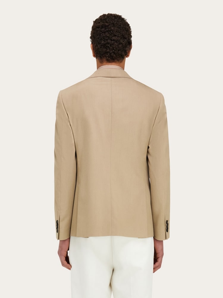 Single breasted flannel blazer Gallery image 3