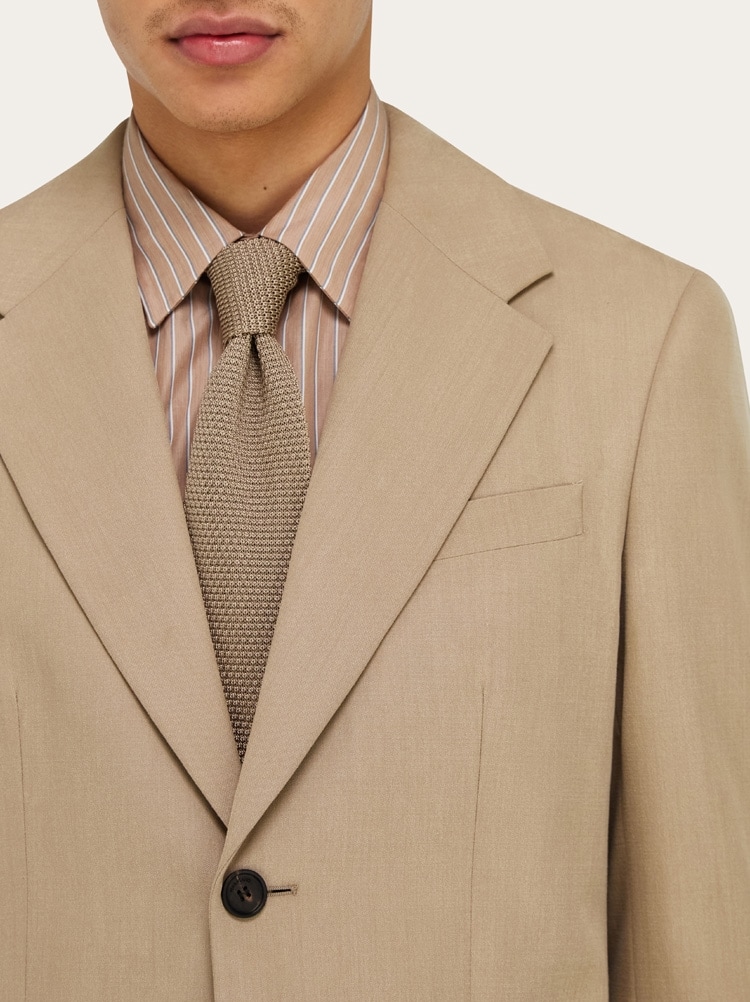 Single breasted flannel blazer Gallery image 4