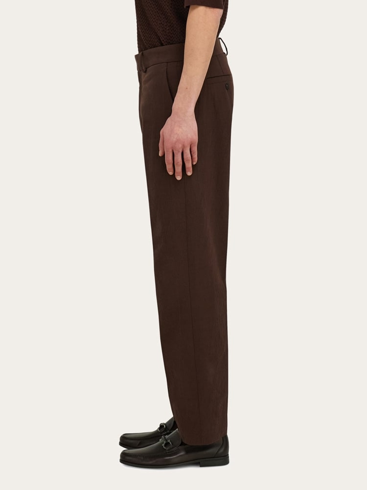 Cotton cashmere chinos Gallery image 3