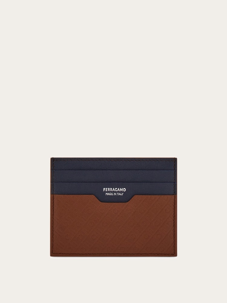 Ferragamo Monogram credit card holder Gallery image 1