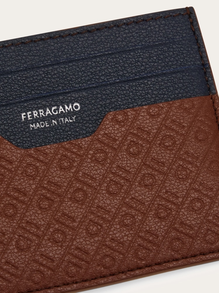 Ferragamo Monogram credit card holder Gallery image 4