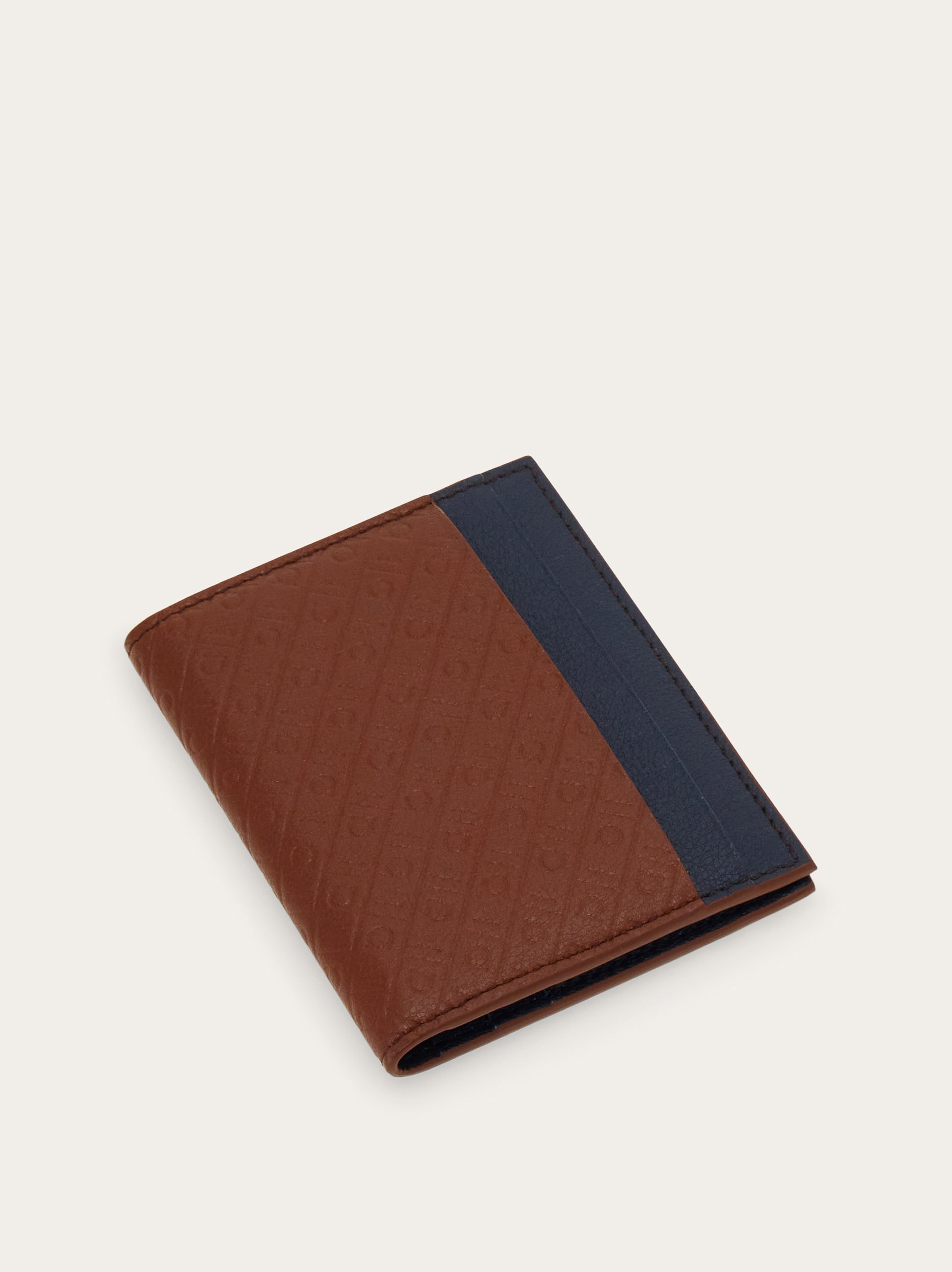 Ferragamo Monogram credit card holder - Men | Ferragamo