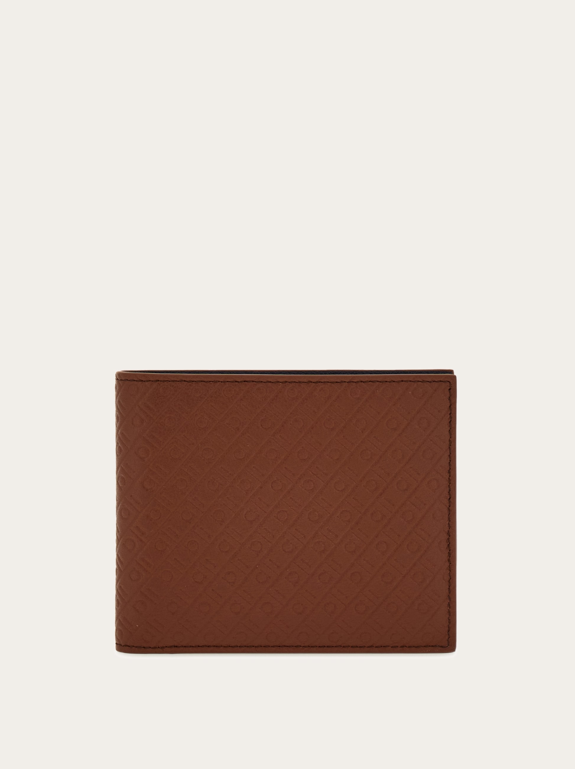 ガンチーニ エンボス 二つ折り財布 - メンズ | Ferragamo