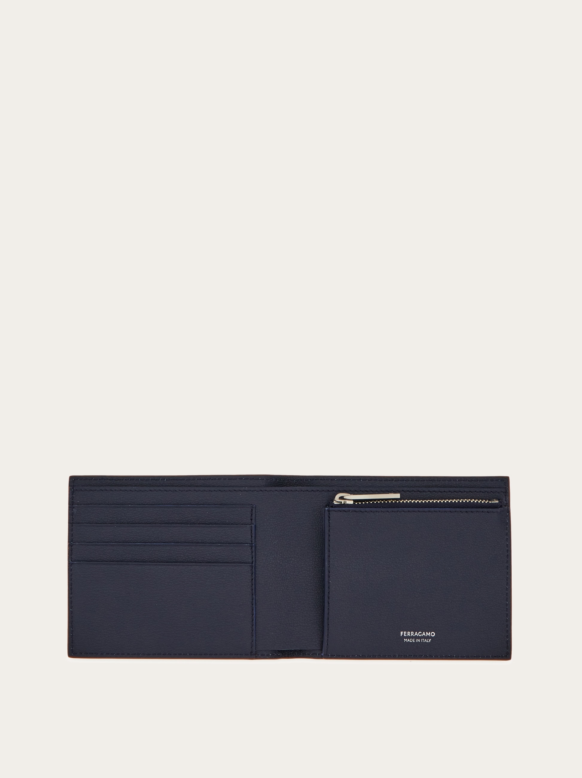 ガンチーニ エンボス 二つ折り財布 - メンズ | Ferragamo