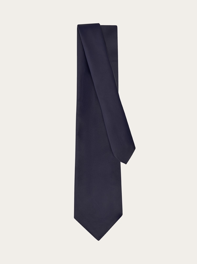 Nappa leather tie Gallery image 3