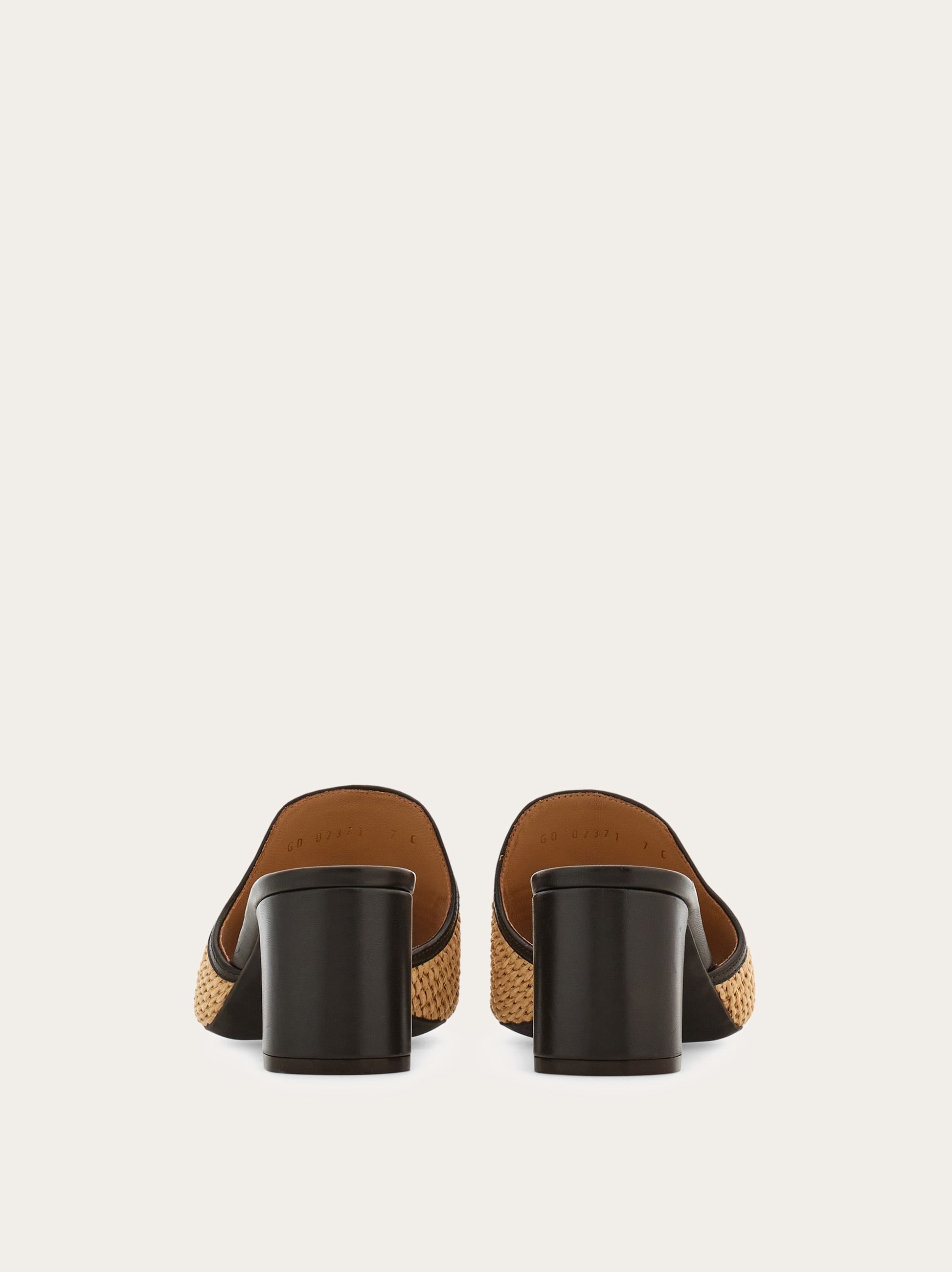Gancini ornament mid-heel slide - Women | Ferragamo