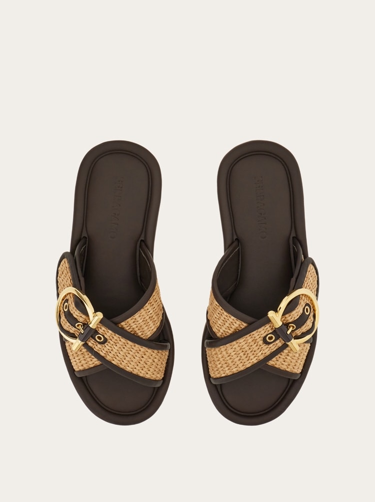 Double strap Gancini ornament slide Gallery image 3