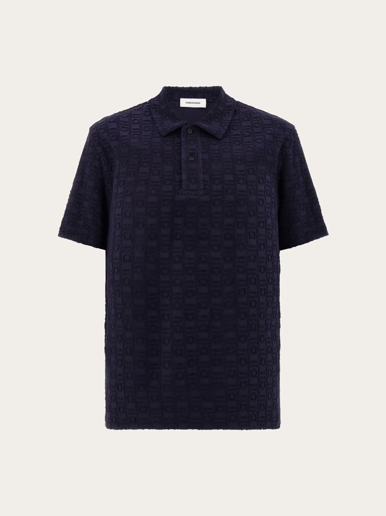Ferragamo Monogram polo shirt Gallery image 1