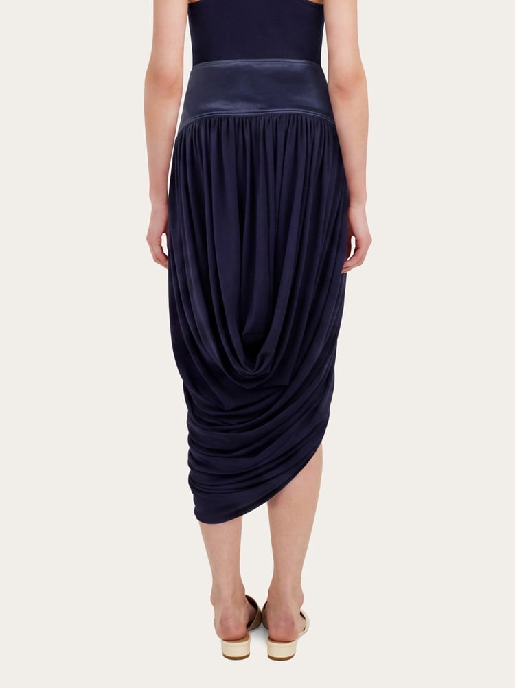 Falda con drapeado Gallery image 3
