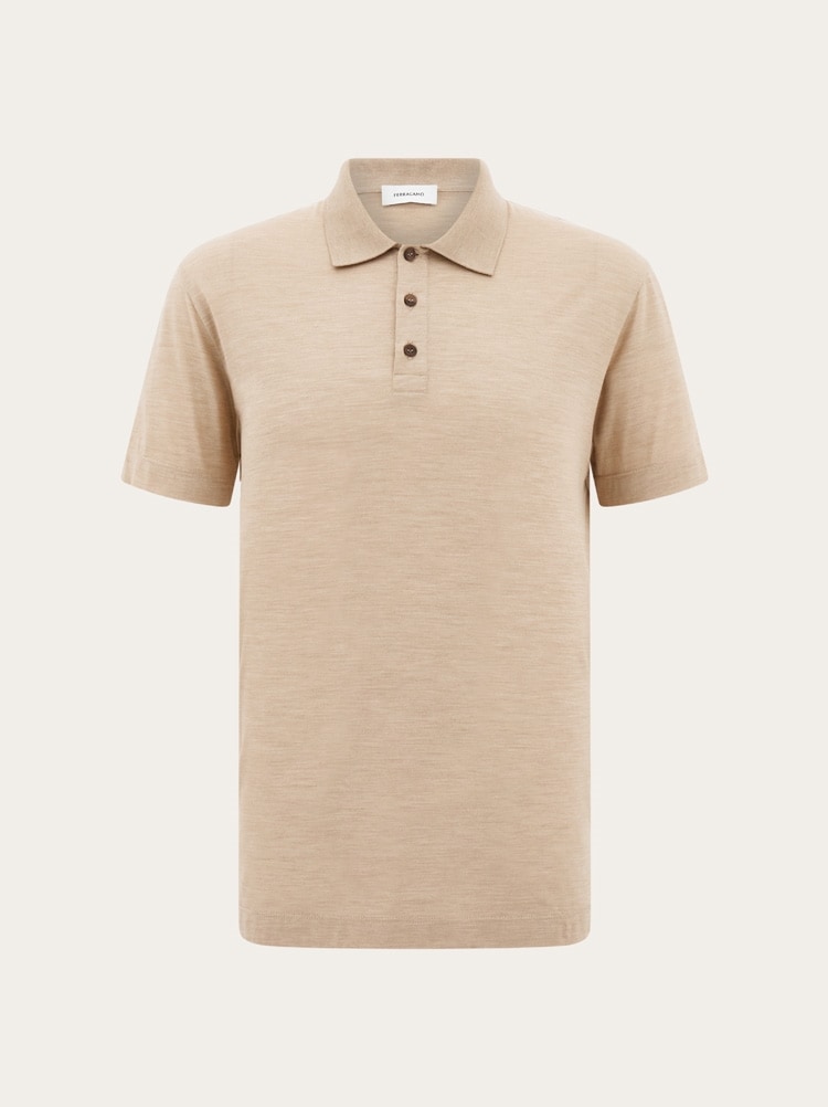 실크 폴로 셔츠 Gallery image 1