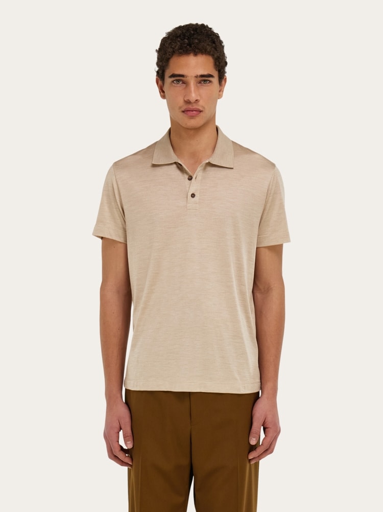 실크 폴로 셔츠 Gallery image 2