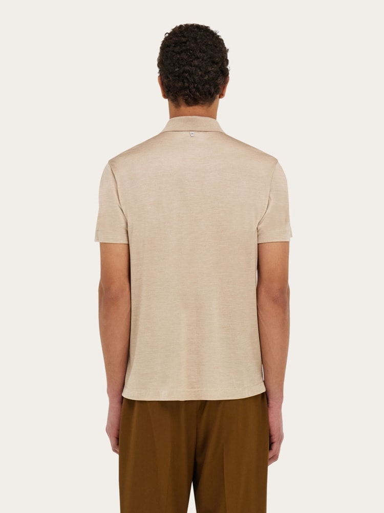 실크 폴로 셔츠 Gallery image 3