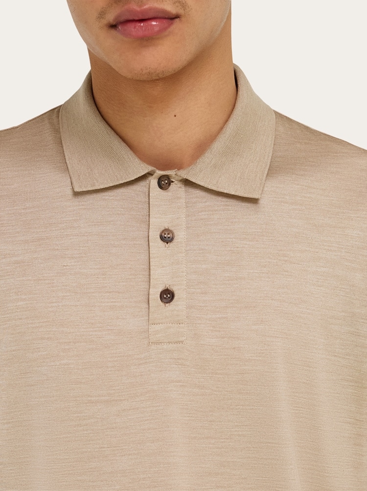 실크 폴로 셔츠 Gallery image 4