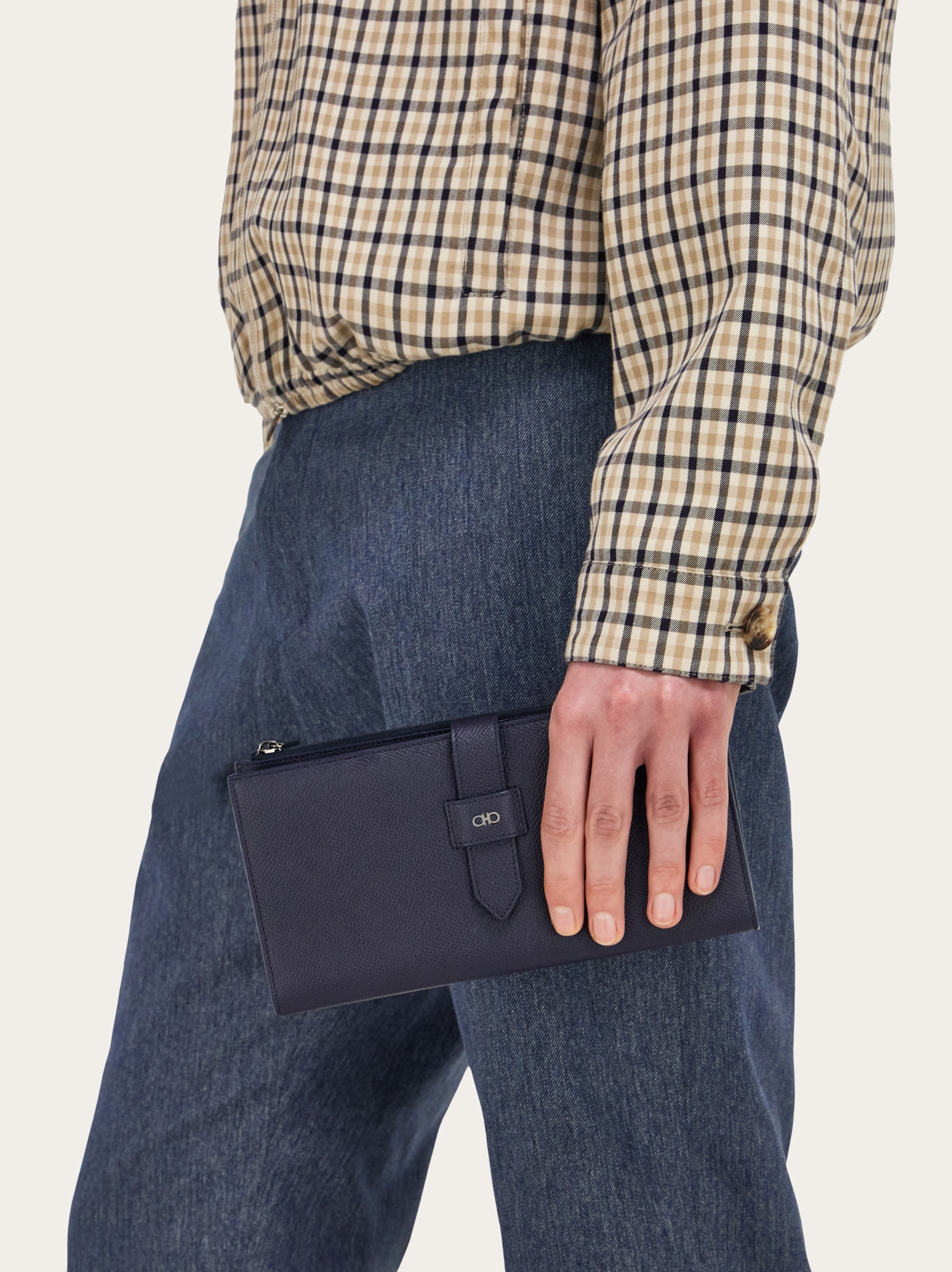 Gancini document holder - Men | Ferragamo