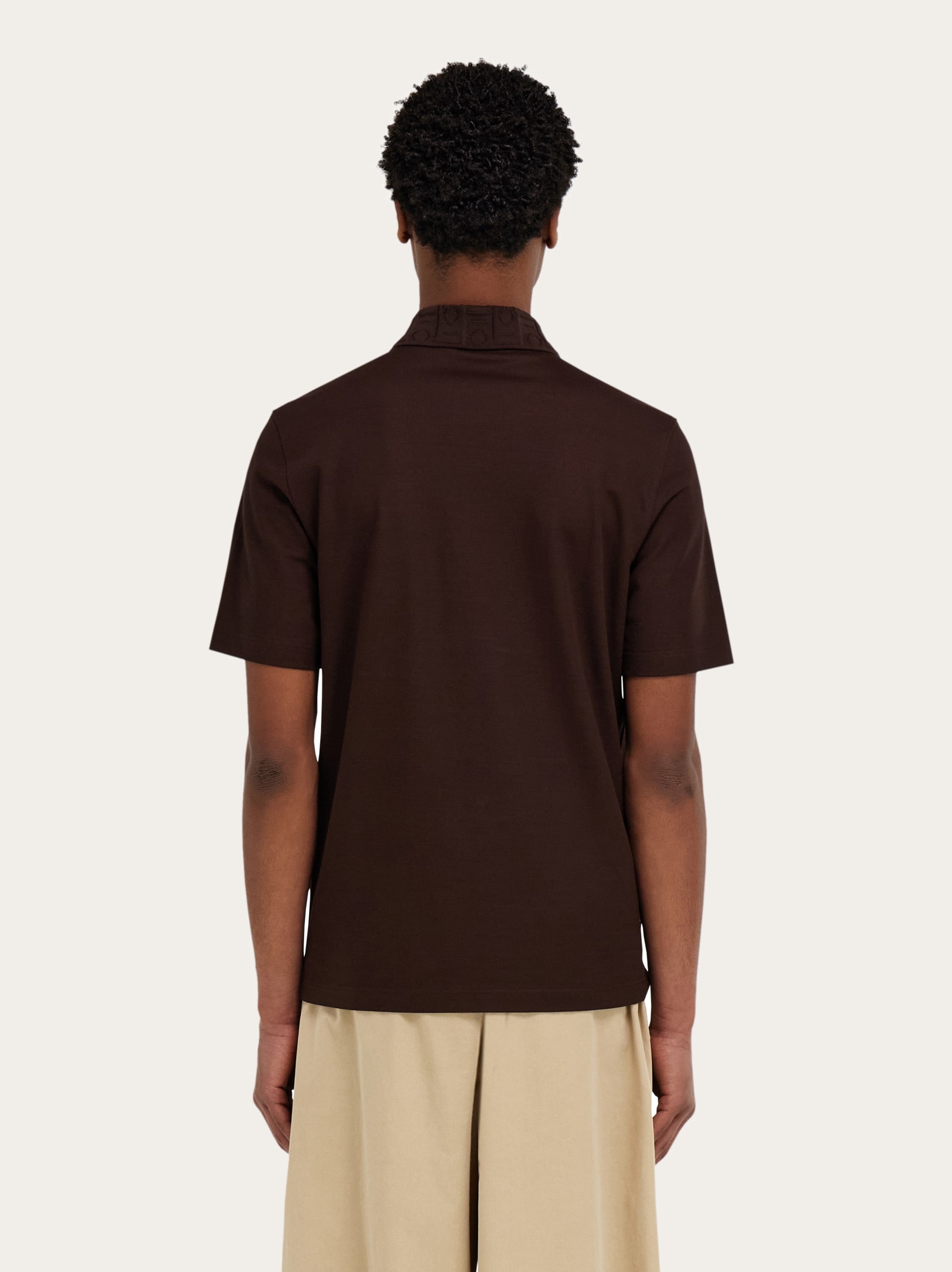 コットン ポロシャツ - メンズ | Ferragamo