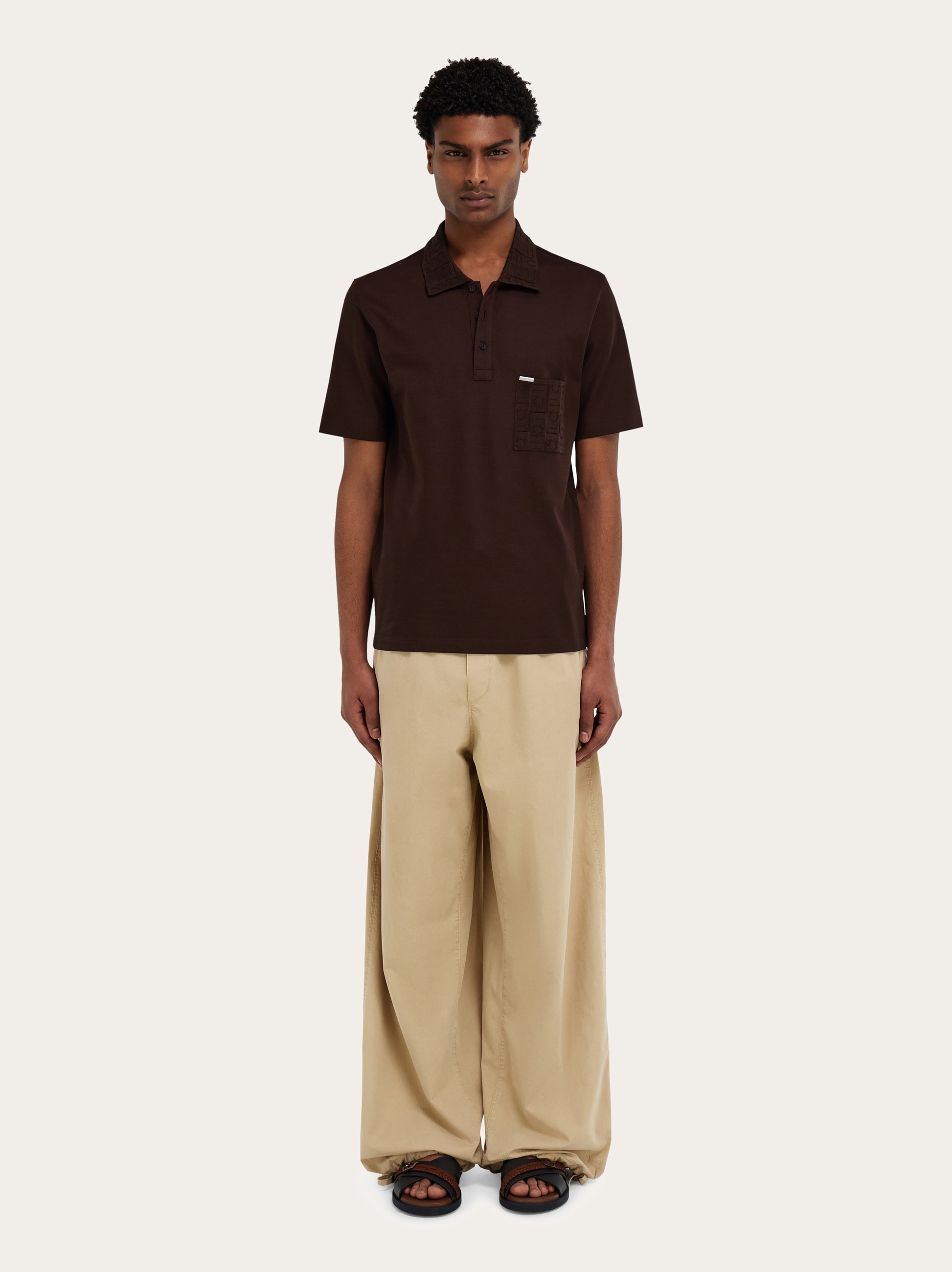 コットン ポロシャツ - メンズ | Ferragamo