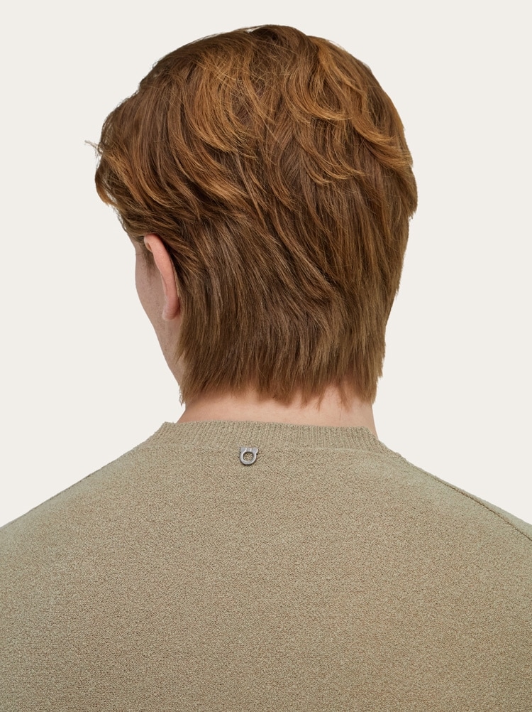 Short sleeve knitted top Gallery image 4