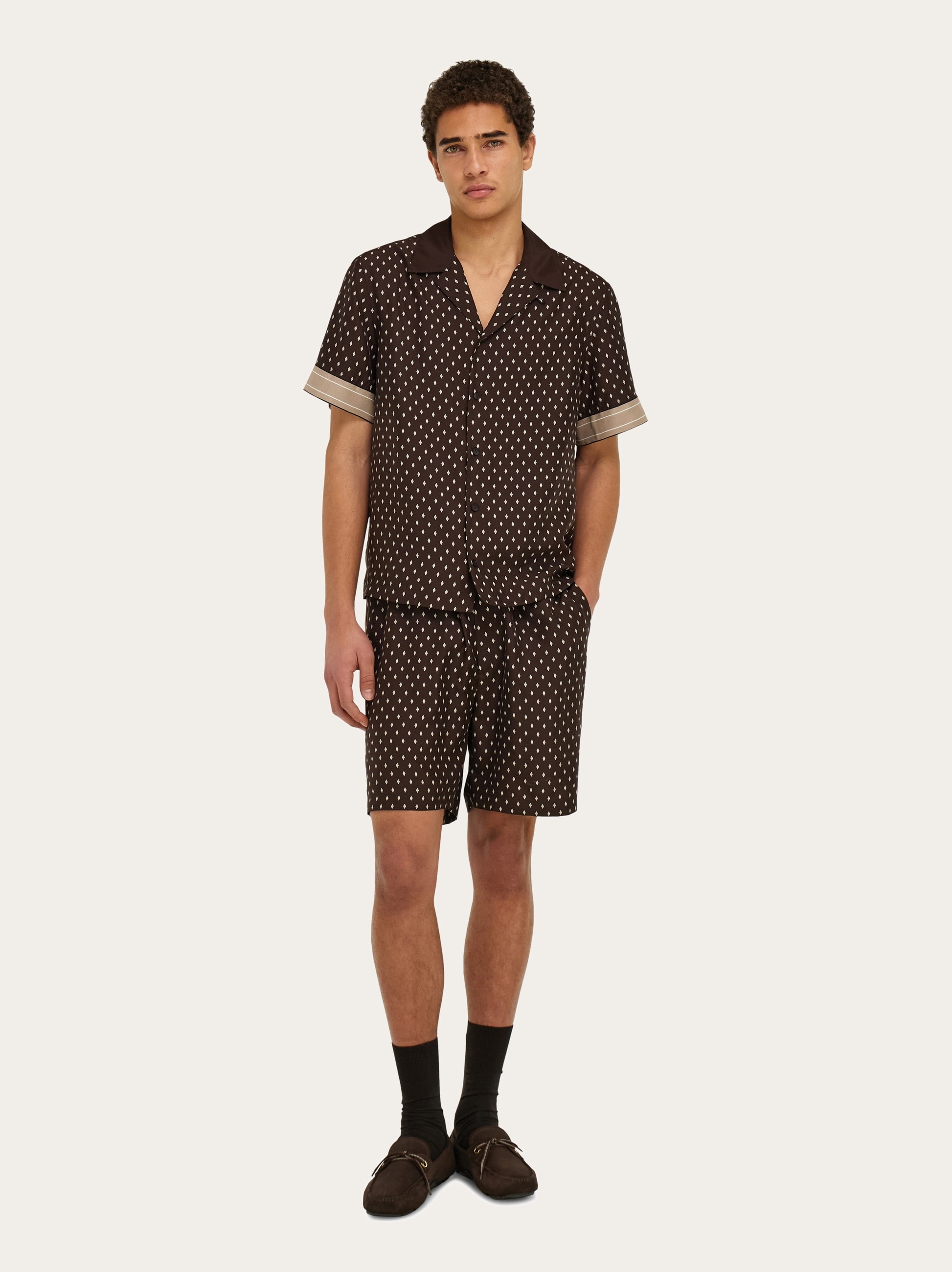 Habotai silk shirt - Men | Ferragamo