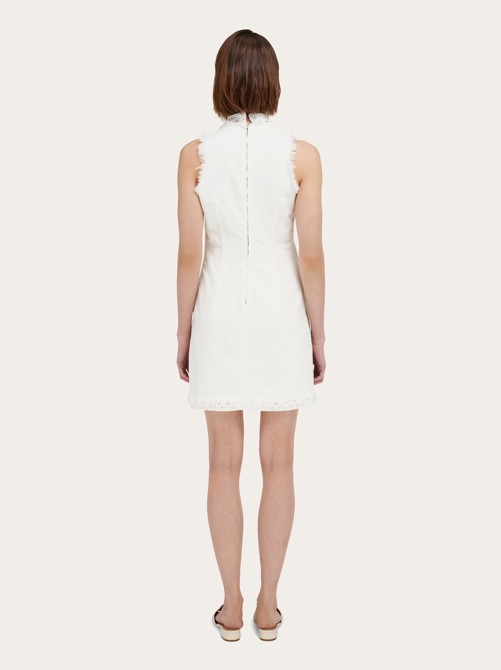white jacquard mini dress Jacquard Mini in Ivory Jacquard Mini in Ivory