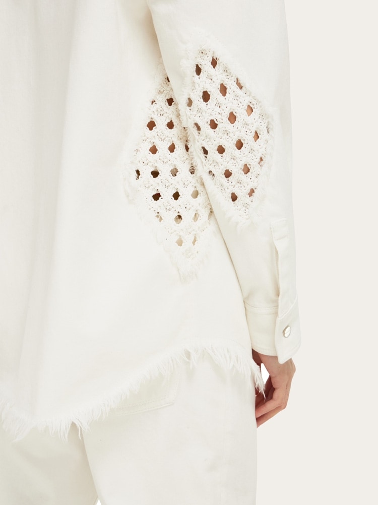 Blouson en denim Gallery image 5