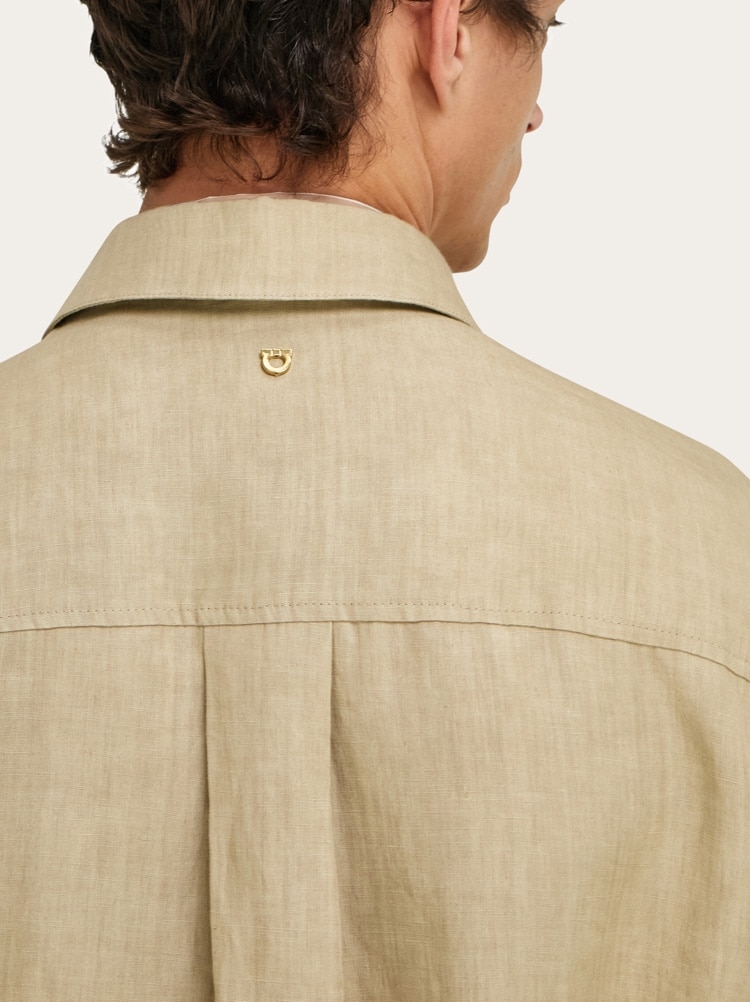 Blouson en pur lin Gallery image 5