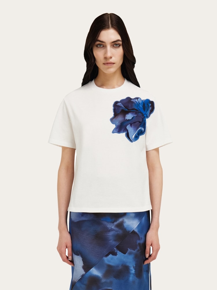 T-shirt avec incrustation Gallery image 2