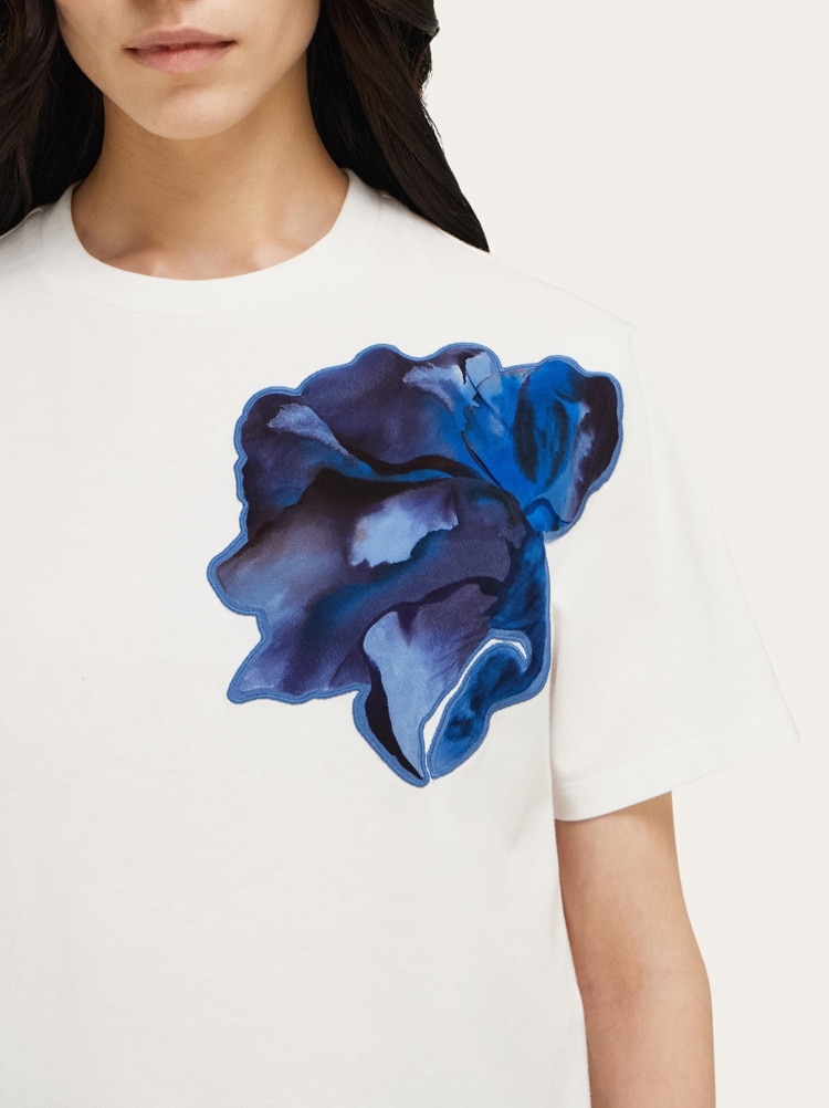 T-shirt avec incrustation Gallery image 4